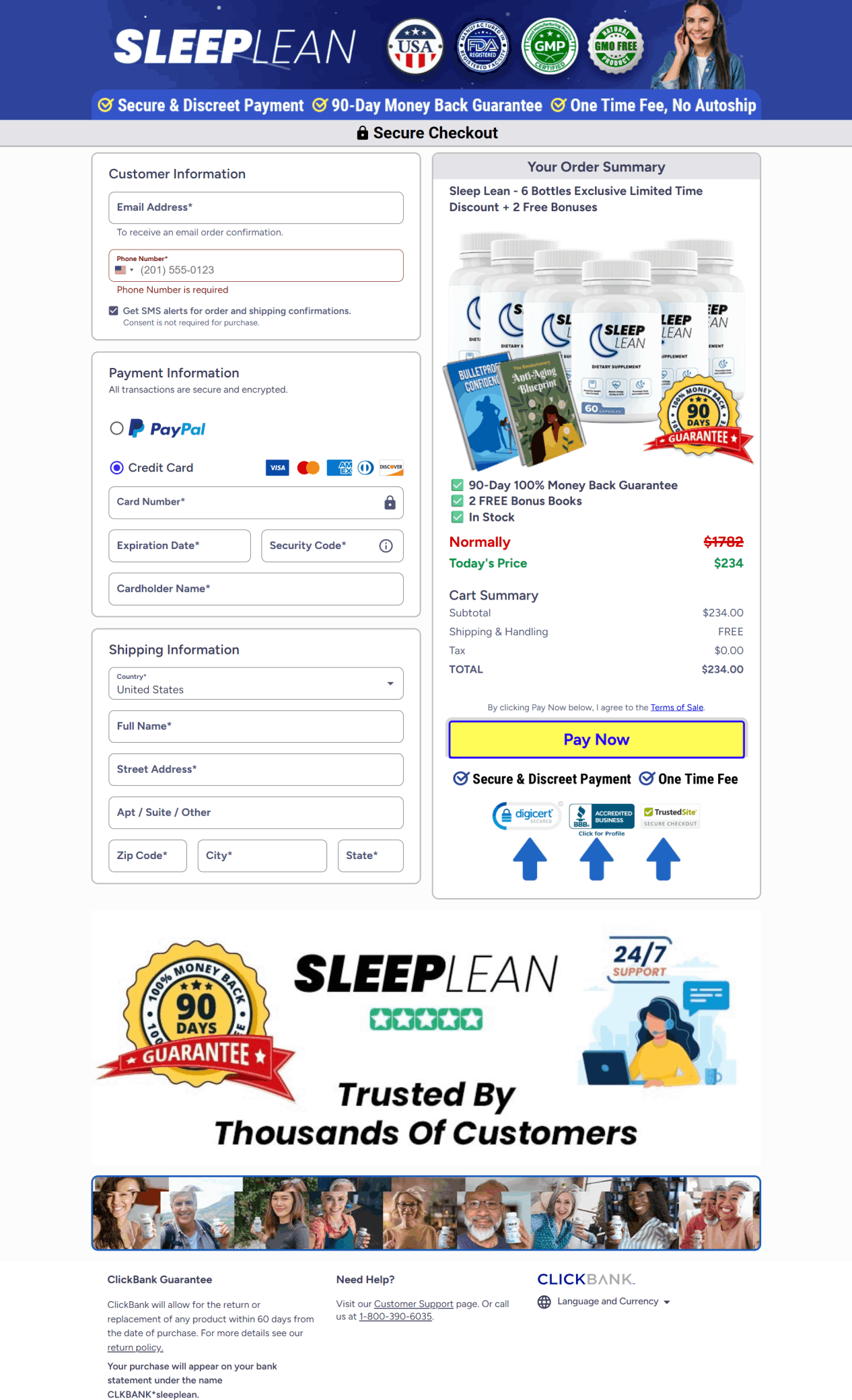 sleep-lean-checkout-page
